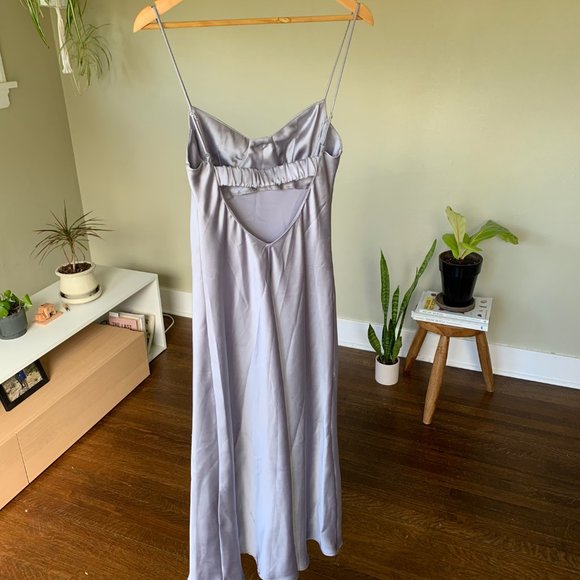 Light Blue Summer Dress - Picture 3 of 5